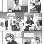 Idrisah: I wouldn’t know what it’s like to grow up apart from my own species. But I don’t think avoiding them is a good strategy in the long run. Idrisah's laptop sounds out a ringtone again. She quickly slams it shut. Talita grins sardonically. Talita: Do you ever take your own advice? Idrisah: Shut up. Gillie gets up from the computer and stretches, then sits down on the arm of the sofa next to Idrisah. Idrisah: (ASL) Finished work? Gillie smirks. Gillie: (ASL) Wasn’t working. That was the wormhole transit authorities. The vessel’s been declared active. Does Bip have a flight plan yet?