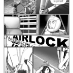 The other temps stare awkwardly while Adam is reprimanded on the shared radio channel. Talita: Those rails were built decades ago to support 20 kilo avians! These structures are not stable enough for you to climb! She walks away to return to the job. Adam glares daggers at her back, cheeks flushed. Later, the crew returns through the vehicle airlock. SFX: BEEP BEEP BEEP Talita vacuums the outside of her exosuit after hanging it up. SFX: VVVVVVVVVVVVV She absentmindedly tugs on her lower lip with her trunk lips as she works. To her right, Yao looks curiously at her bare antlers while putting on a pair of prosthetics resembling deer antlers.