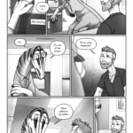 Talita knocks on the door to Mel's office. SFX: KNOCK KNOCK Mel: Come in! She enters the room, which is not quite tall enough to stand up inside quadrupedally, sits down on her haunches, and silently closes the door. SFX: click. Mel: …Is something wrong? Talita: Um… It's one of the temps. Mel: Oh no, what happened? Talita: Adam pulled on my antler. Mel relaxes and sits back in their chair, considering her.