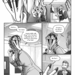 Mel: Is that it? Talita is taken aback. Talita: Well he did it, like, maliciously! He was trying to hurt me! Her face begins to bristle in frustration, and she grips her neck, back hunched to keep her head from knocking the ceiling. Talita: And he’s– he’s been– saying really rude things “out of earshot,” misgendering me, not listening to instructions in the field– Mel: I’ll talk to him about it tomorrow. Talita's eyes widen. Talita: No! Don’t– That wouldn’t help.