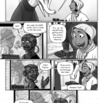 Talita: There was a mix-up and an active ship got incorrectly added to a bulk scrap order. The original owners requested it be sent back to them. Ranni: Oh?? But under the SIMS profile, Ixion is listed as the title owner… She pulls one of her monitors closer to check the information. Idrisah: It's– uh– we had difficulty getting wormhole customs to process it otherwise. Ranni: Haha! Figures. Those worms sure love to micromanage their holes. Idrisah cringes but continues smiling nervously. Idrisah: Ahahaha! Yeah! Ranni: I’ll clear the vessel for launch. Take care, dears. And Talita, tell Killian he needs to call his moms more often! Behind Ranni, Evelyn enters the room, taps Paul on the shoulder, and reveals she has freshly baked cookies in a clamshell wire mesh tray.